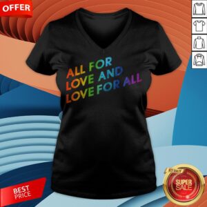 Alternative view of LGBT Gay Lesbian Pride Flag Love Pride Month Shirt