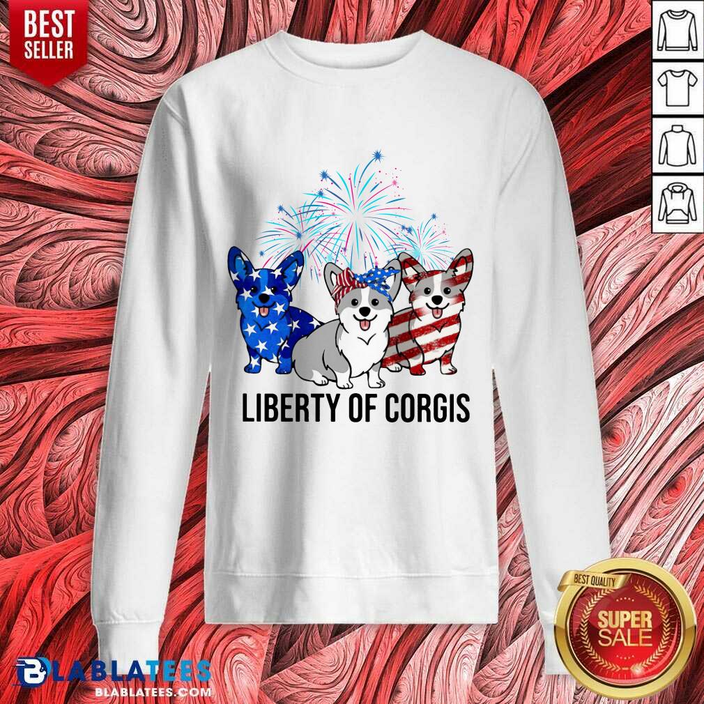 Liberty Corgis 4th Of July Shirt - Image 4
