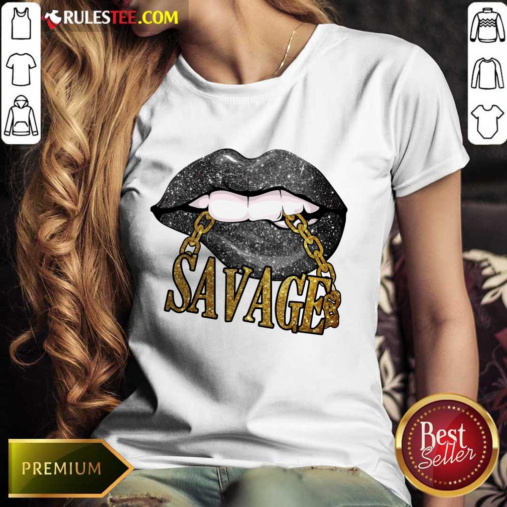 Lip Savage Black Woman Shirt - Image 3