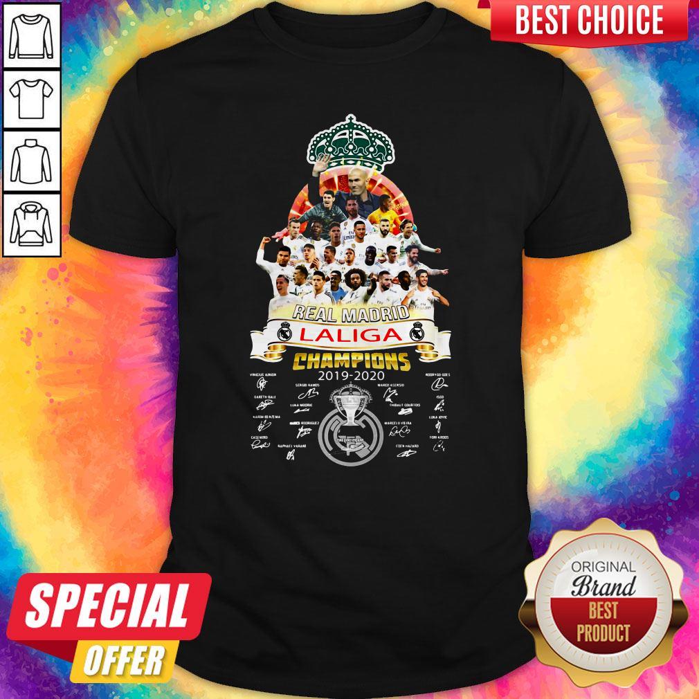Liverpool Football Club Real Madrid La Liga Champions 2019 2020 Signatures Shirt