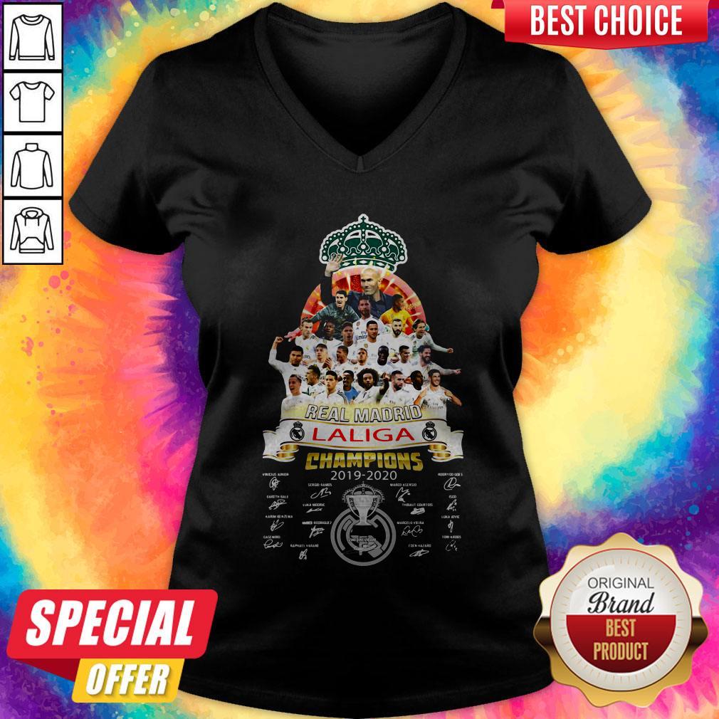 Liverpool Football Club Real Madrid La Liga Champions 2019 2020 Signatures Shirt - Image 3