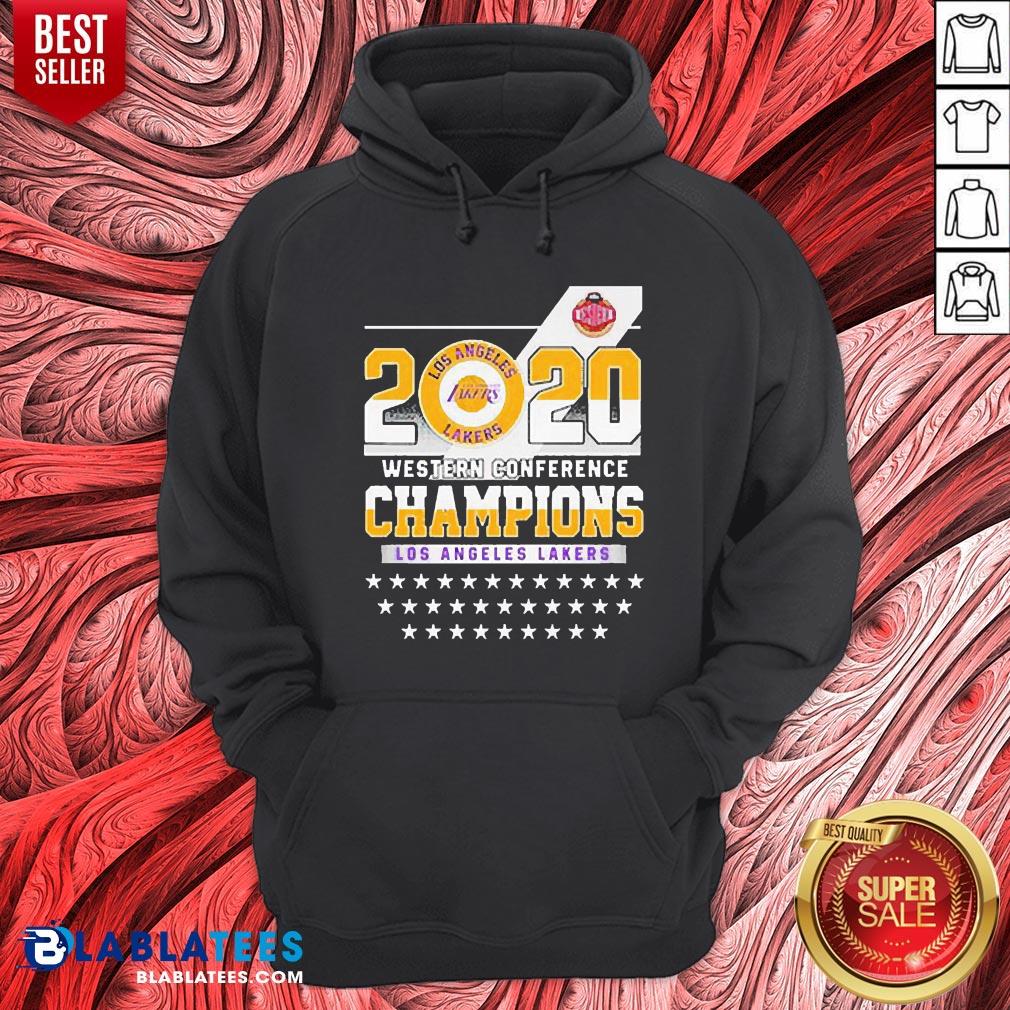 Los Angeles Lakers Western Conference Champions 2020 Shirt - Image 3
