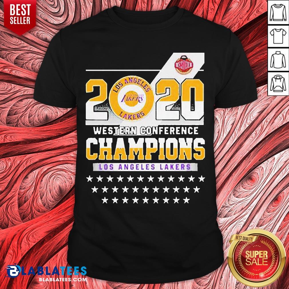 Los Angeles Lakers Western Conference Champions 2020 Shirt