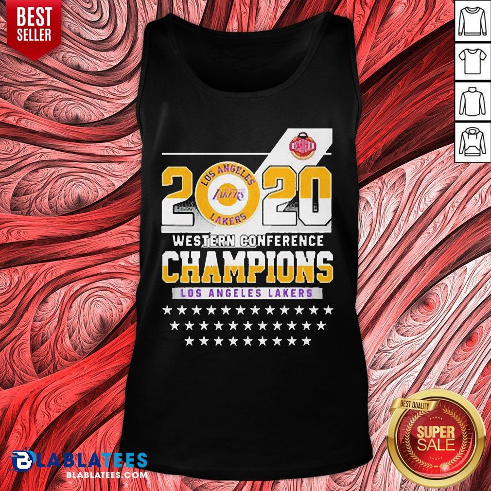 Los Angeles Lakers Western Conference Champions 2020 Shirt - Image 5