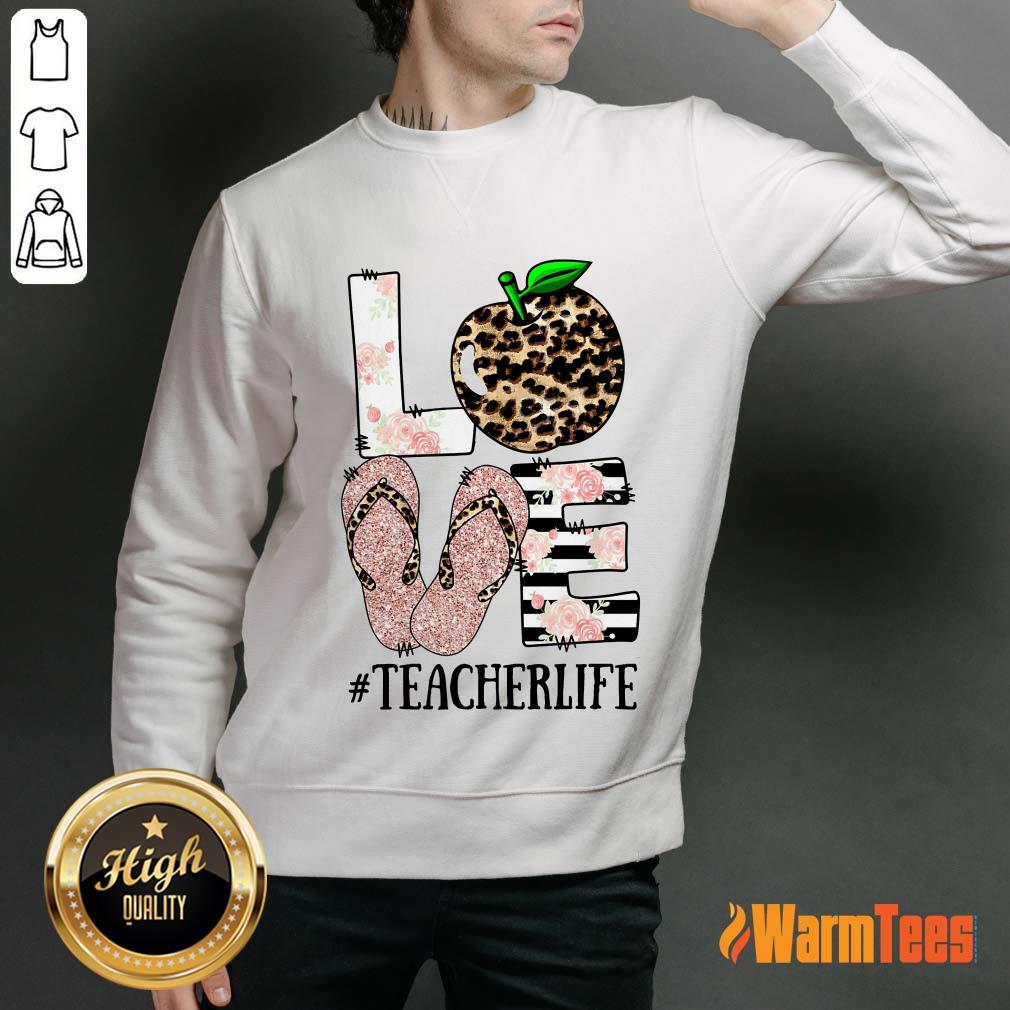 Love Apple Teacher Life Shirt - Image 2