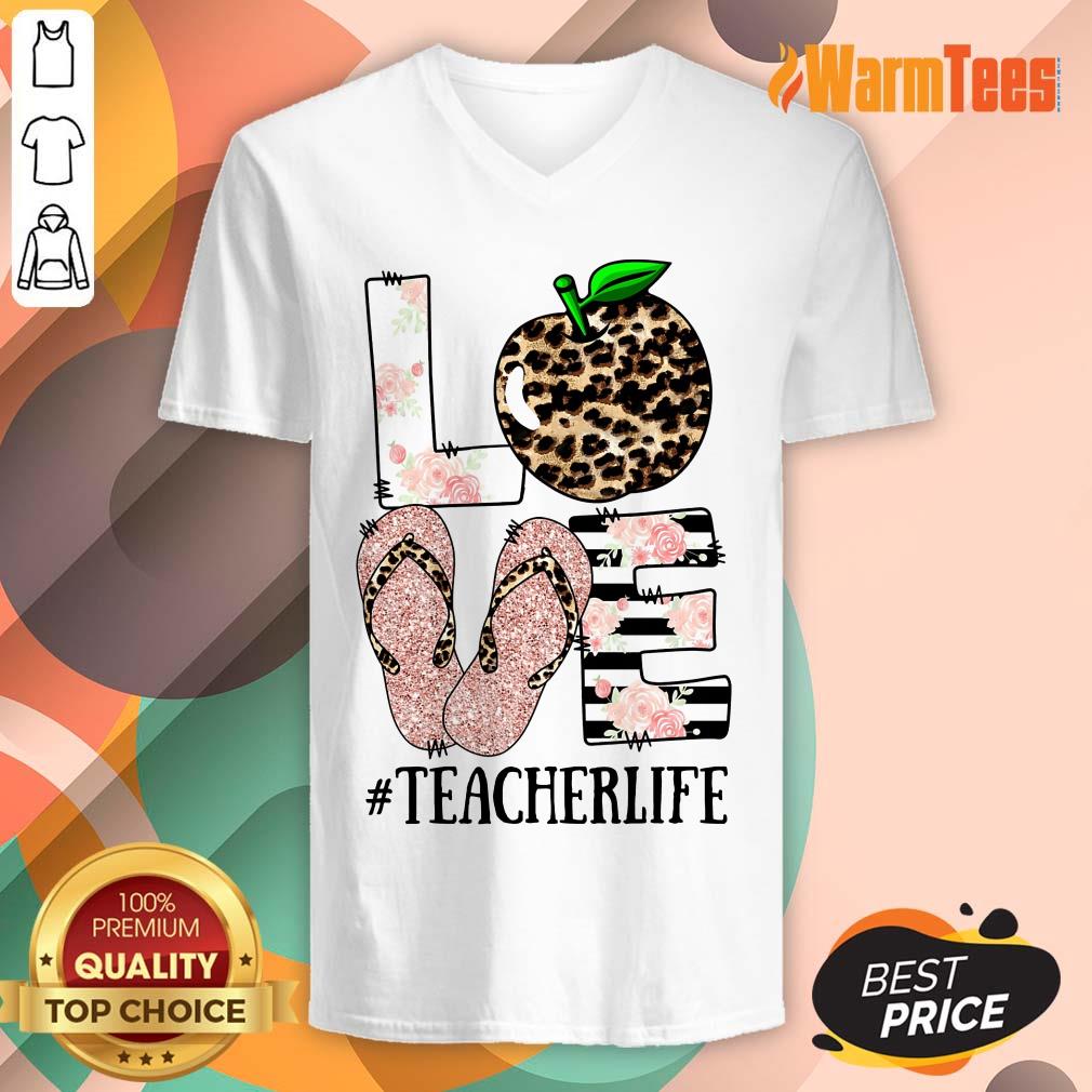 Love Apple Teacher Life Shirt - Image 5