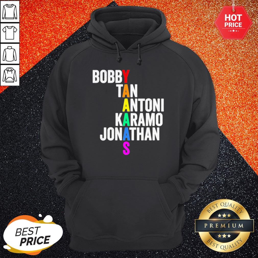 Love LGBT Yaaaas Bobby Tan Antoni Karamo Jonathan Shirt - Image 5