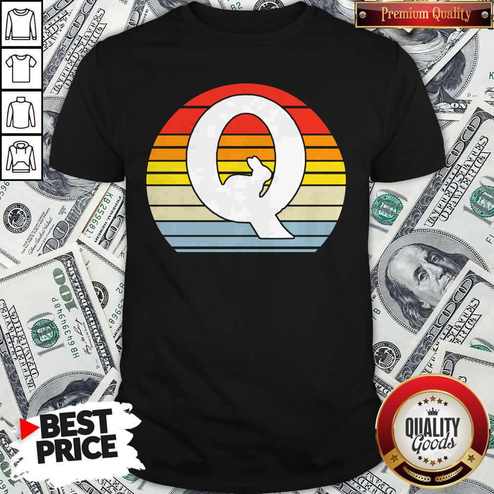 Love QAnon Rabbit White Q Cool WWG1WGA Vintage Retro Shirt