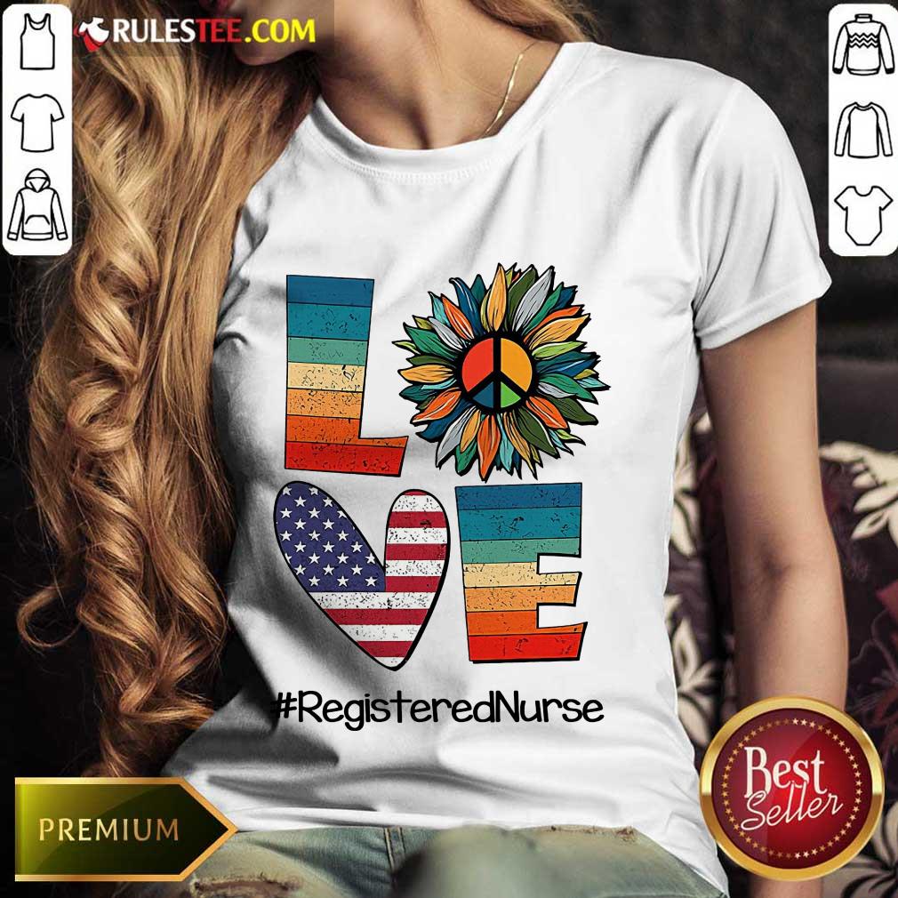 Love Registered Nurse Shirt - Image 3