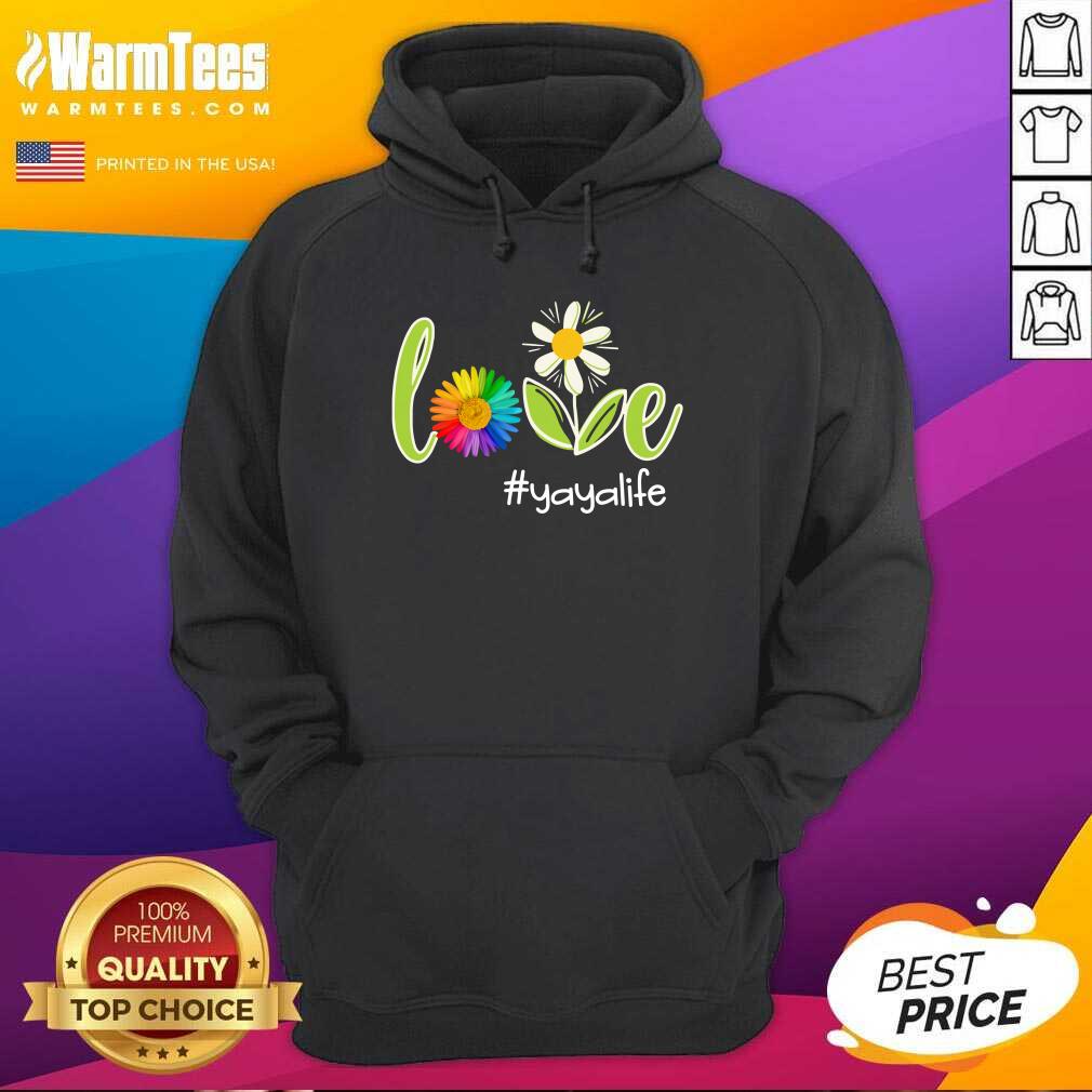 Love Yaya Life Flower Artistry Shirt - Image 3