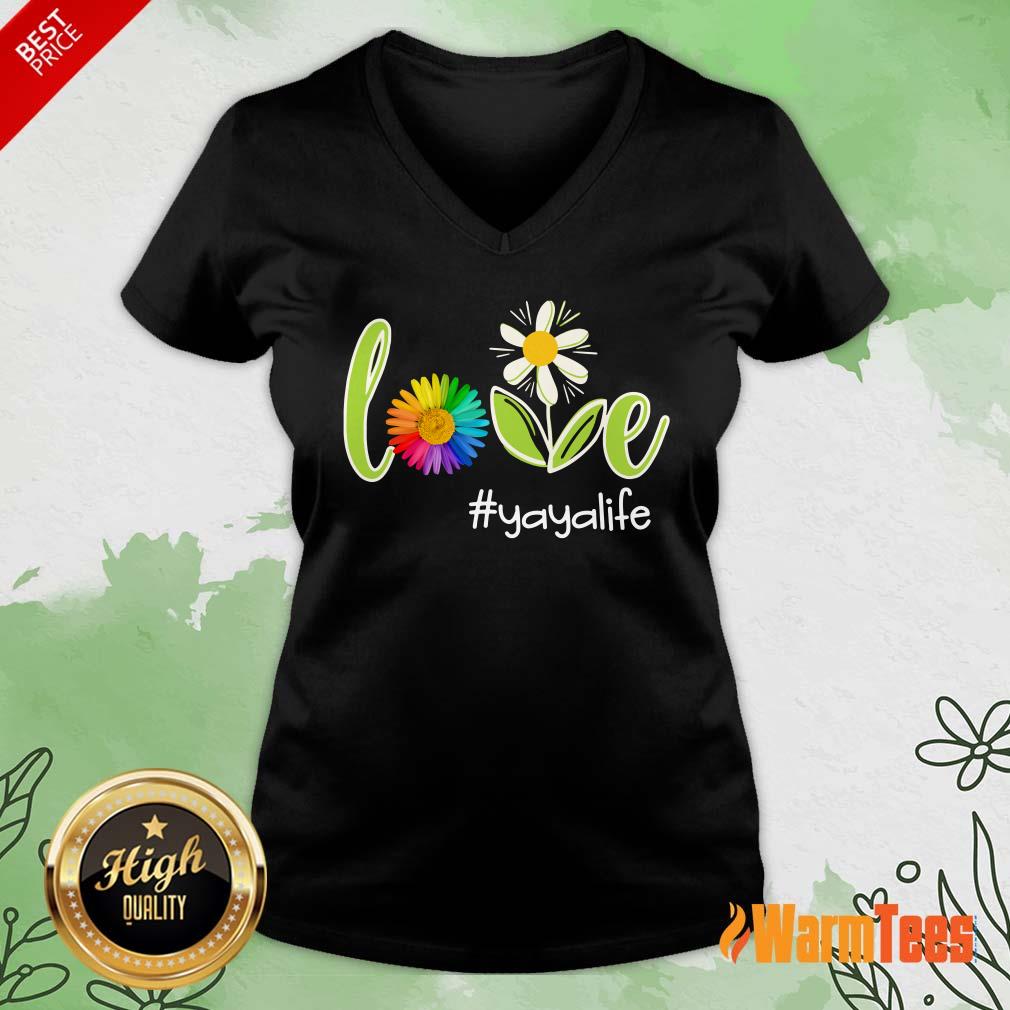 Love Yaya Life Flower Artistry Shirt - Image 4