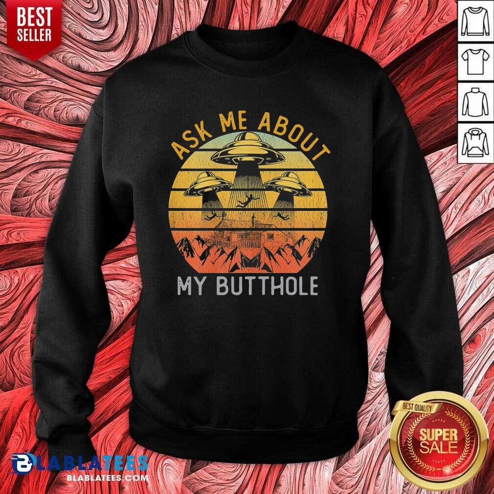 Lovely Ask Me About My Butthole Vintage T-Shirt - Image 4