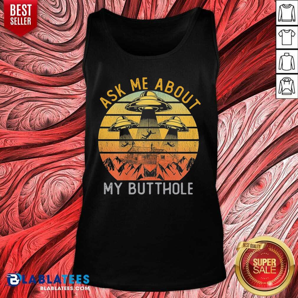 Lovely Ask Me About My Butthole Vintage T-Shirt - Image 3