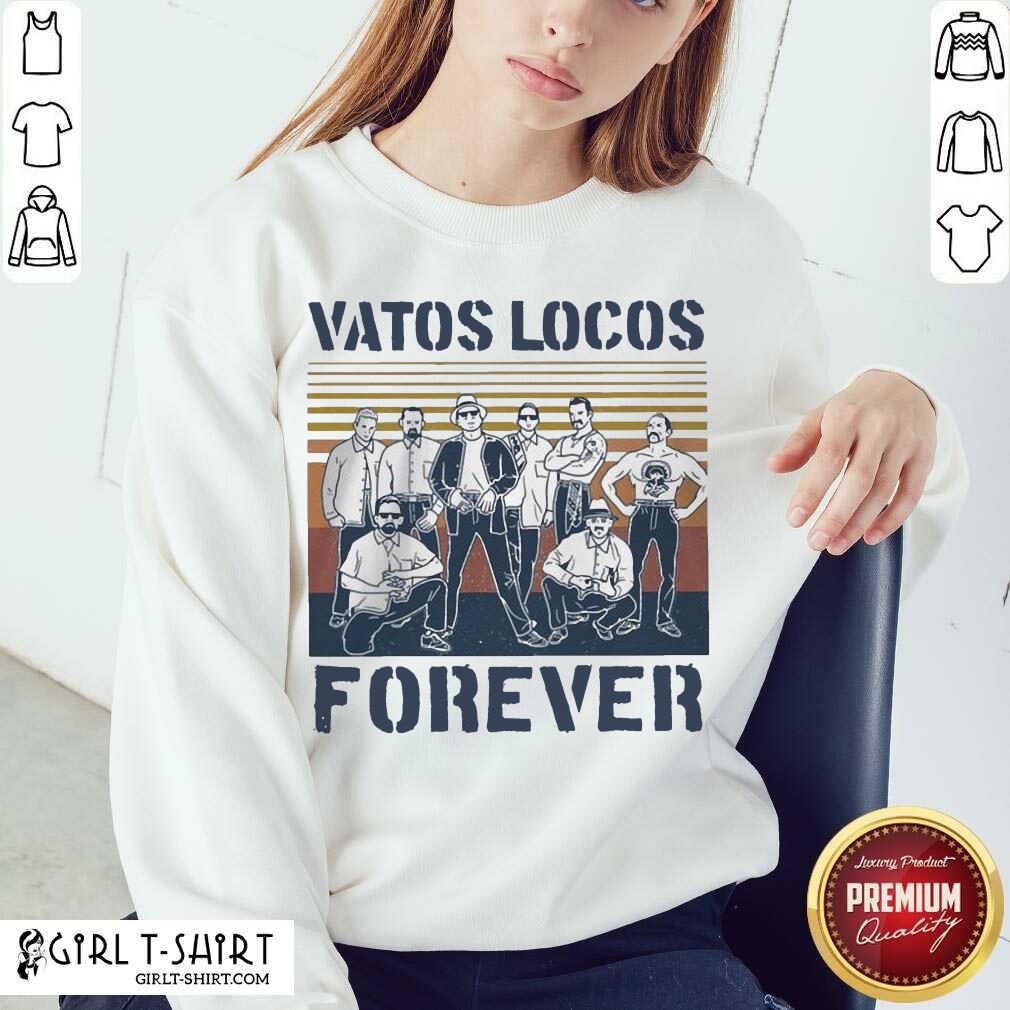 Lovely Blood In Blood Out Vatos Locos Forever Vintage Shirt - Image 4