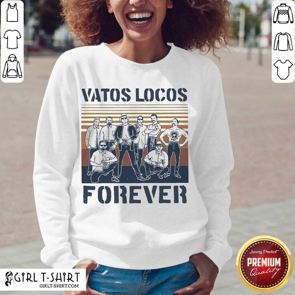 Lovely Blood In Blood Out Vatos Locos Forever Vintage Shirt - Image 2