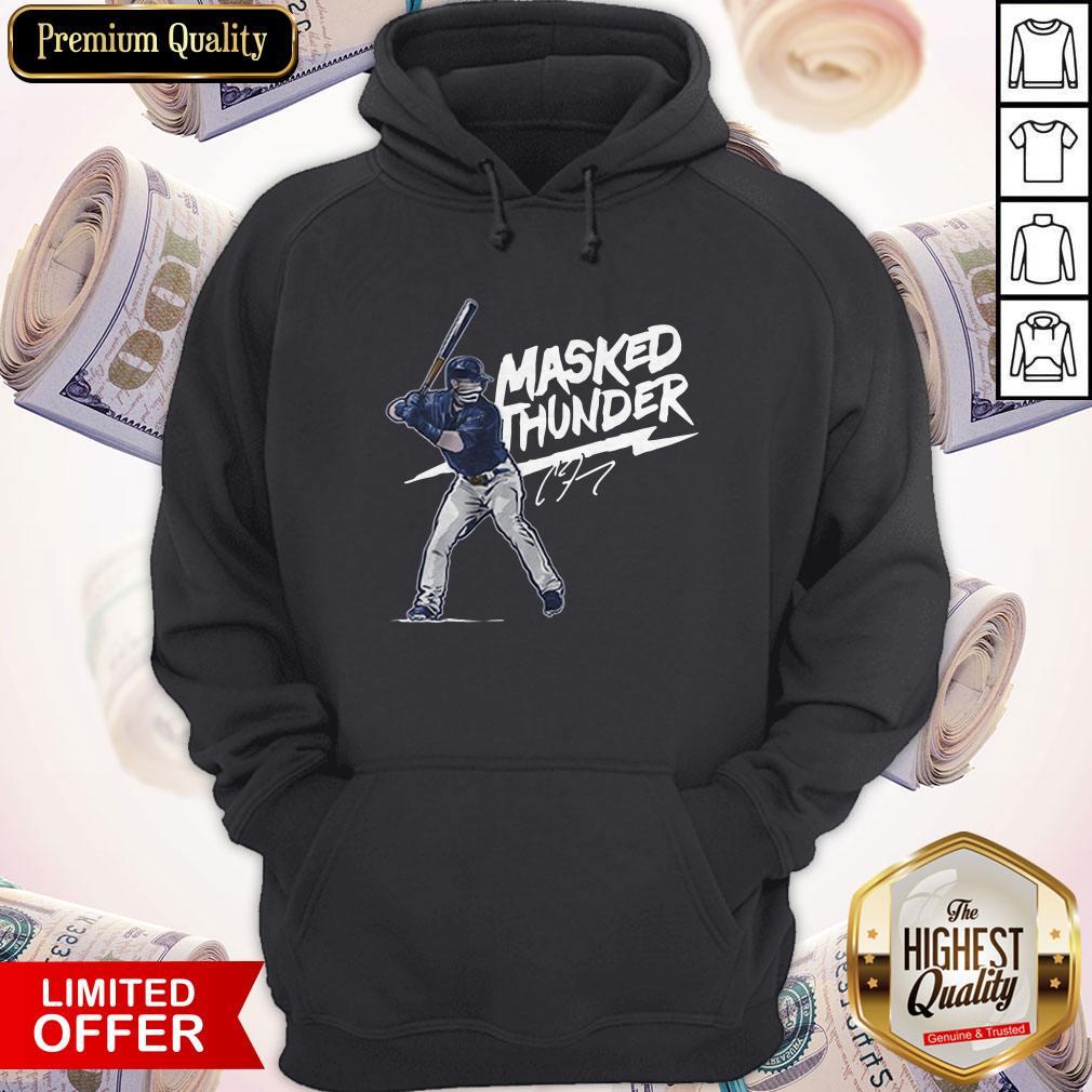 Lovely Clint Frazier Masked Thunder Official Shirt - Image 5