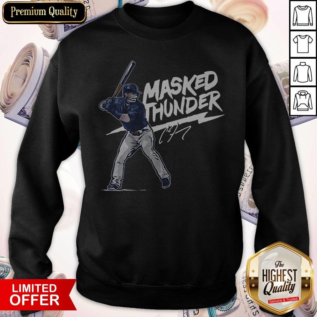 Lovely Clint Frazier Masked Thunder Official Shirt - Image 4