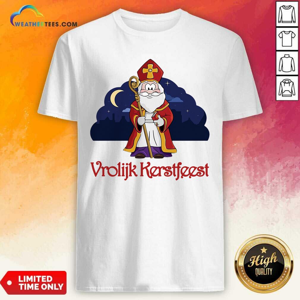 Lovely Dutch Vrolijk Kerstfeest Shirt