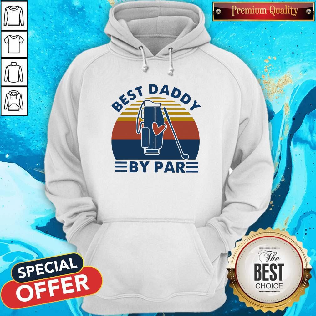 Lovely Golf Best Daddy By Par Vintage Retro Shirt - Image 5