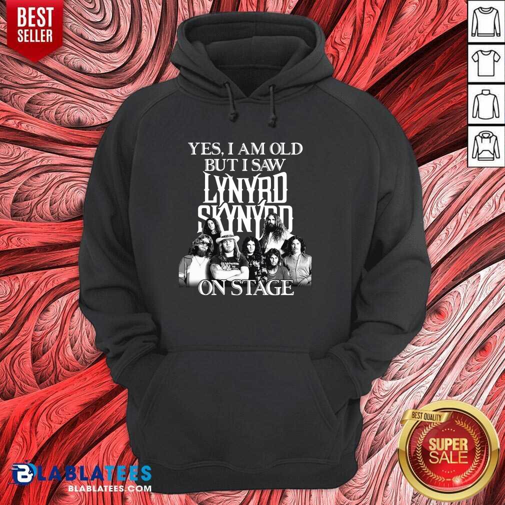 Lovely The Lynyrd Skynyrd Yes I'm Old But I Saw On Stage 2021 Shirt - Image 5