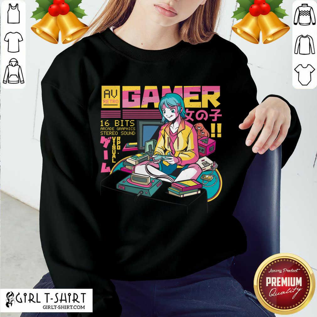 Lovely Yes Im A Gamer Girl Try To Keep Shirt - Image 4