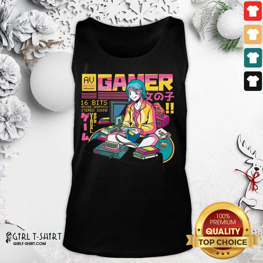 Lovely Yes Im A Gamer Girl Try To Keep Shirt - Image 3