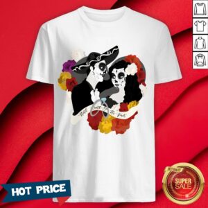 Make Death Do Us Sugar Skull Couple Dia De Los Muertos Day Dead Shirt