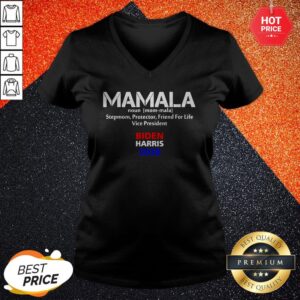 Alternative view of Mamala Noun Stepmom Protector Friend For Life Vice President Biden Harris 2020 Shirt