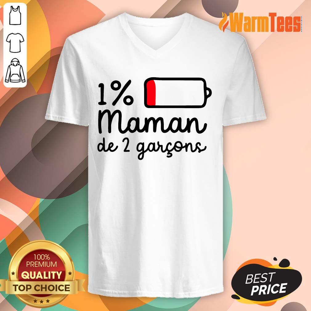 Maman De 2 Garçons Shirt - Image 5