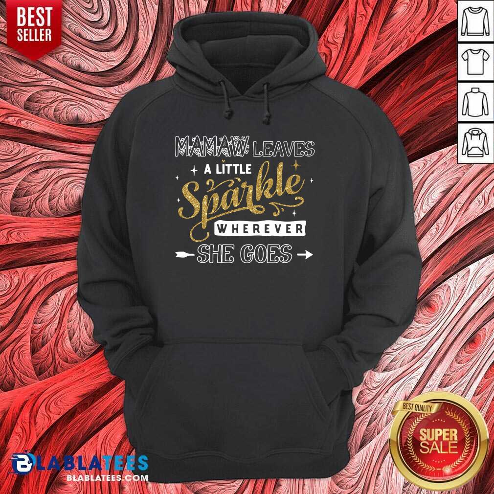 Mamaw Leaves A Little Sparkle Wherever She Goes Shirt - Image 2