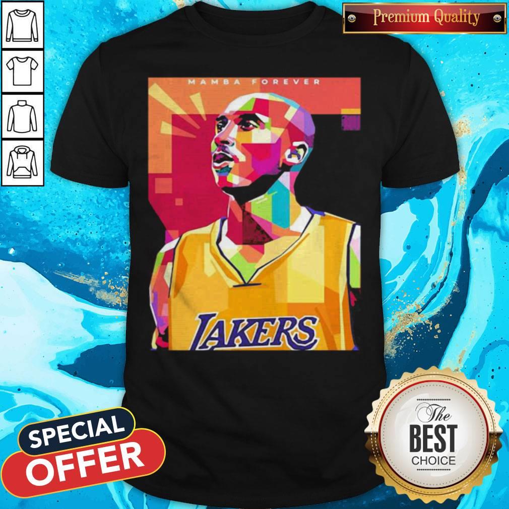 Mamba Forever Kobe Bryant Los Angeles Lakers Basketball Art Shirt