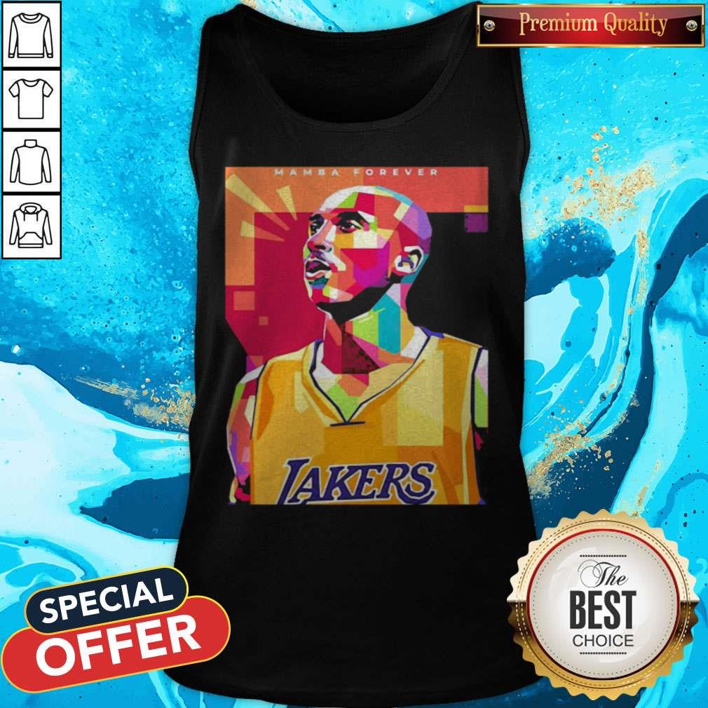 Mamba Forever Kobe Bryant Los Angeles Lakers Basketball Art Shirt - Image 5