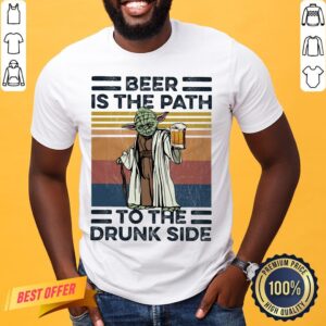 Master Yoda Beer Is The Path To The Drunk Side Vintage Shirt