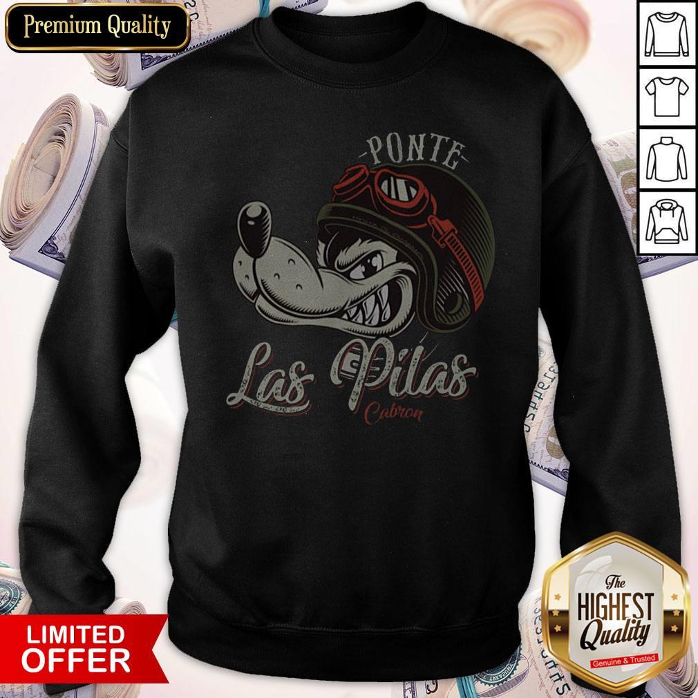 Maybe Ponte Las Pilas Cabron Shirt - Image 4