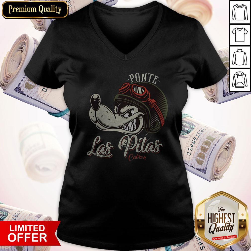 Maybe Ponte Las Pilas Cabron Shirt - Image 2
