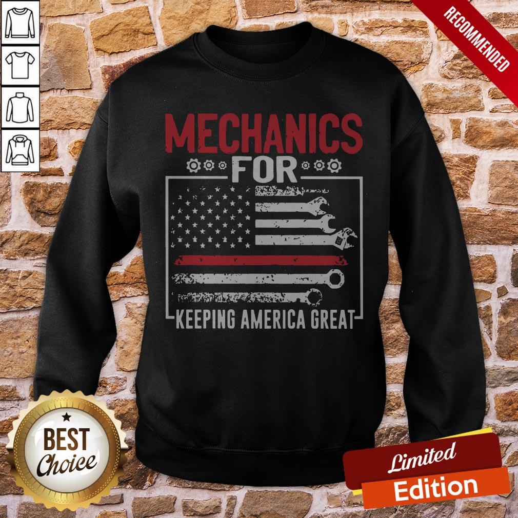 Mechanics For Keeping America Great Shirt - Image 4