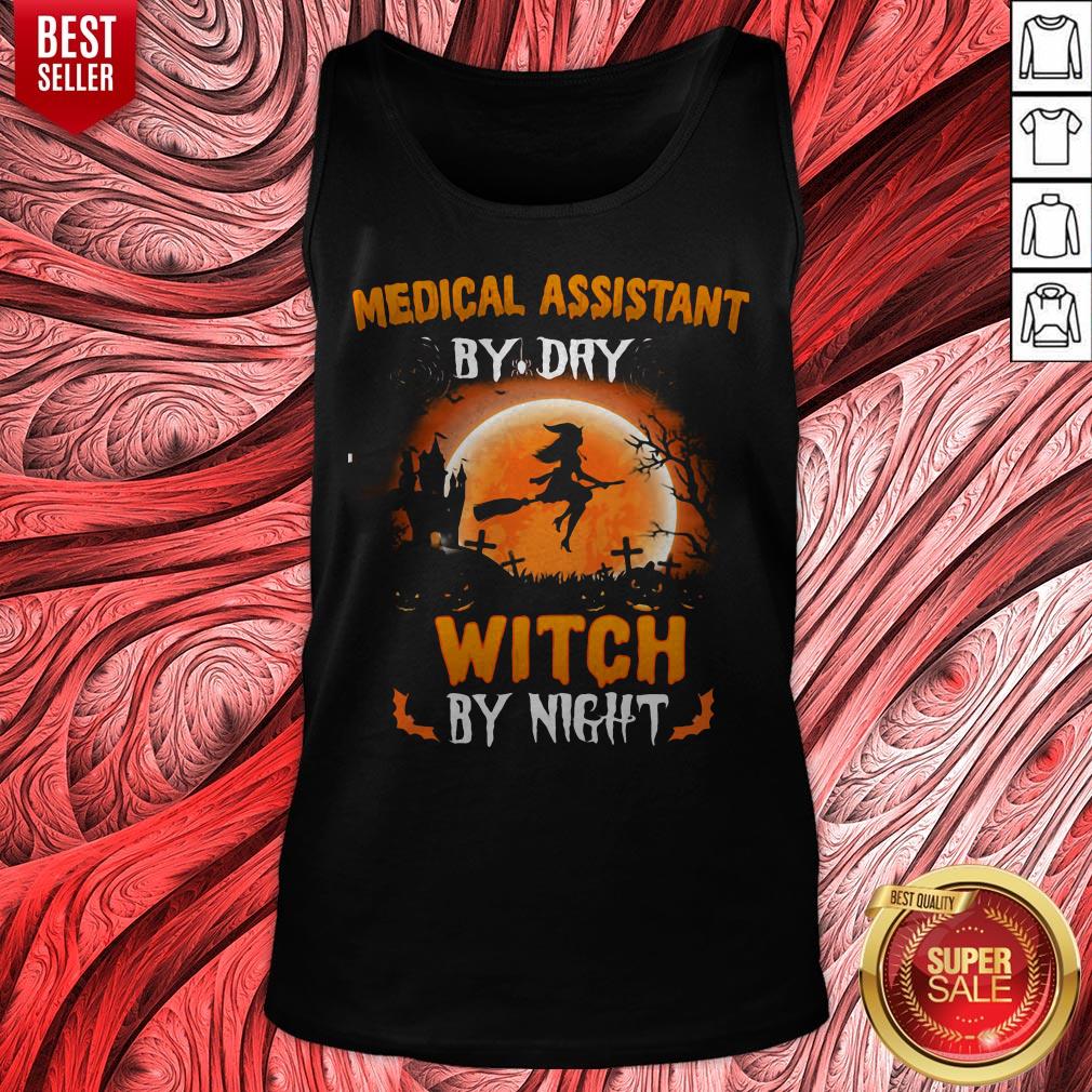 Medical Assistant By Dry Witch By Night Halloween Shirt - Image 4