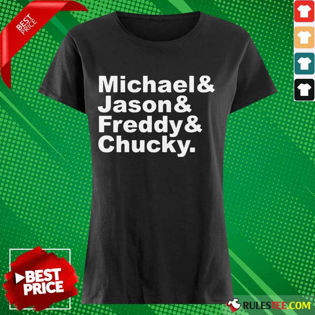 Michael Jason Freddy Chucky Shirt - Image 3