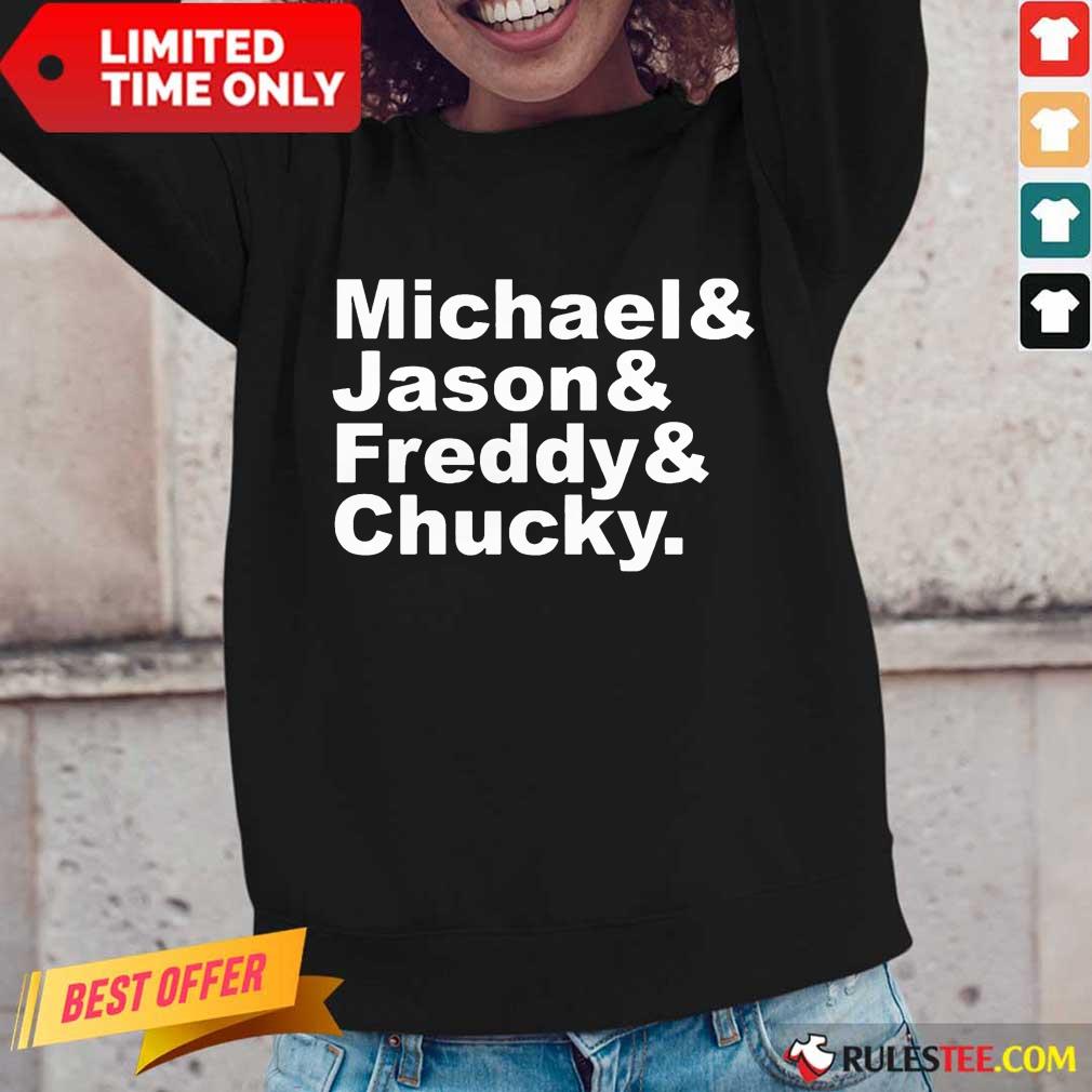 Michael Jason Freddy Chucky Shirt - Image 2