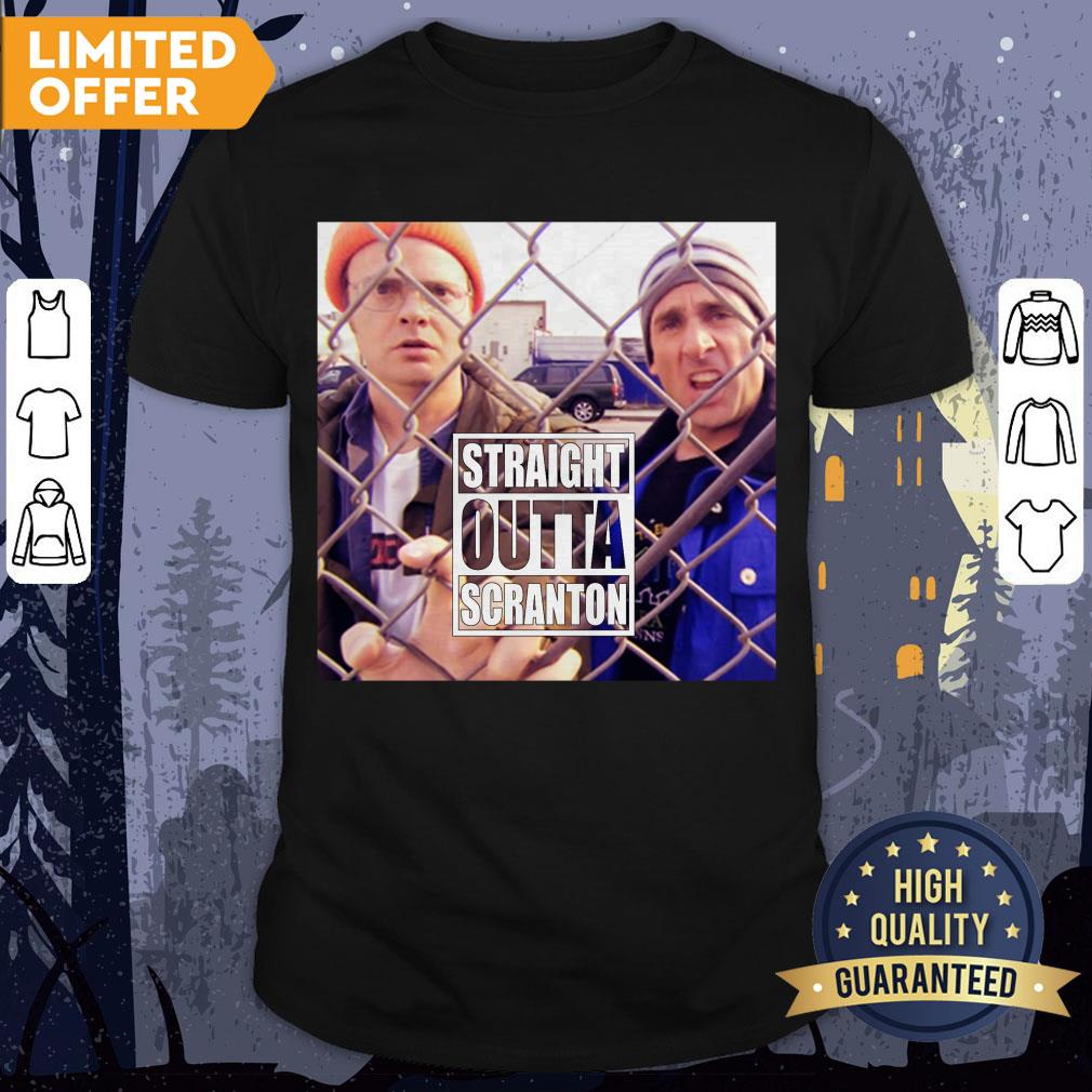 Michael Scott And Dwight Schrute The Office Straight Outta Scranton Shirt