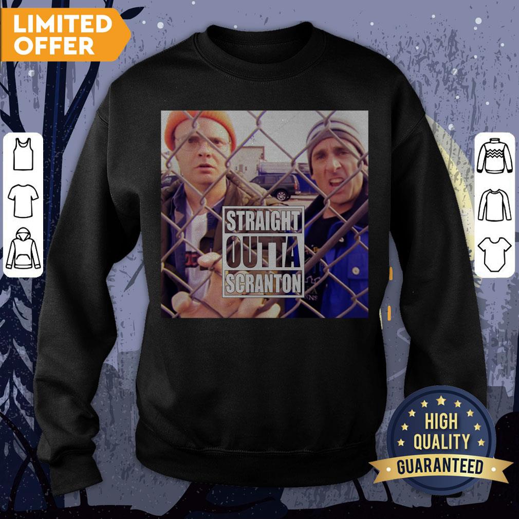 Michael Scott And Dwight Schrute The Office Straight Outta Scranton Shirt - Image 4
