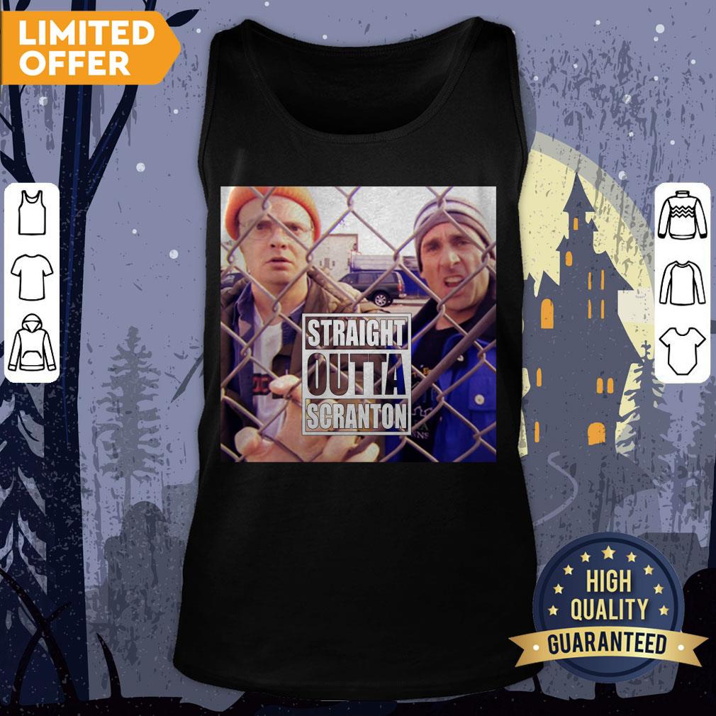 Michael Scott And Dwight Schrute The Office Straight Outta Scranton Shirt - Image 2