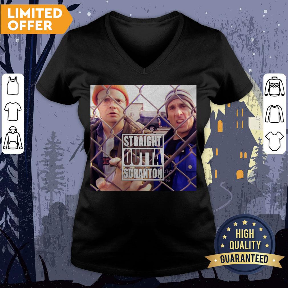 Michael Scott And Dwight Schrute The Office Straight Outta Scranton Shirt - Image 3