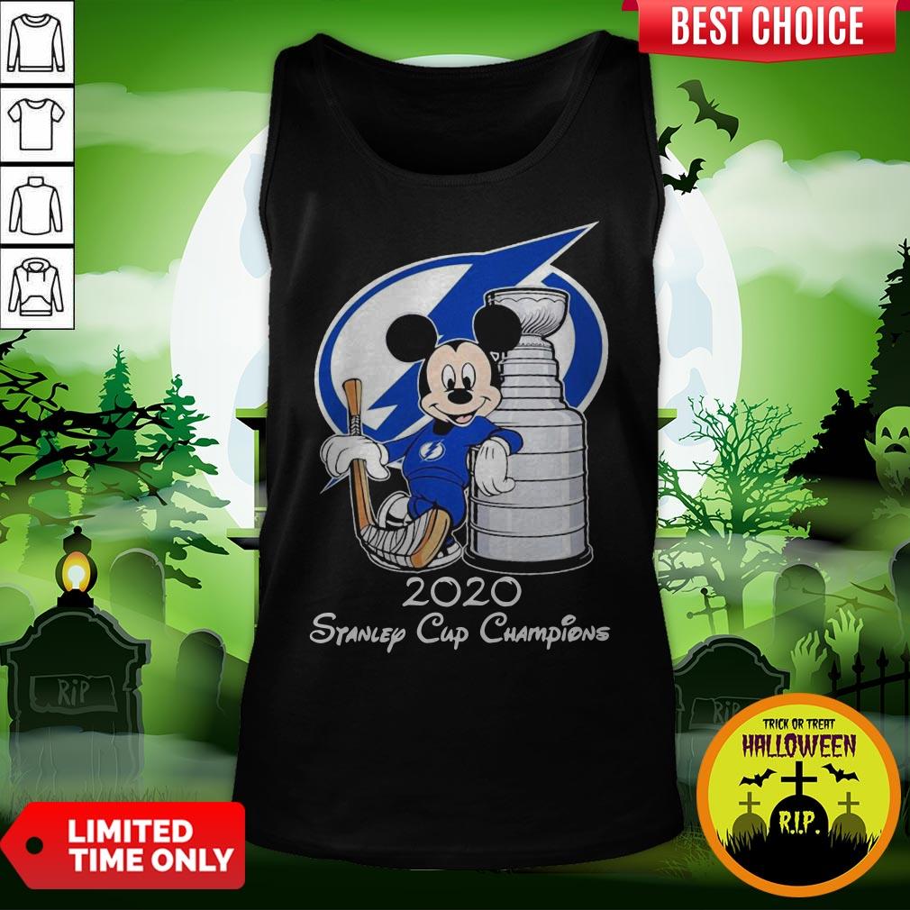 Mickey Mouse 2020 Stanley Cup Champions Shirt - Image 3