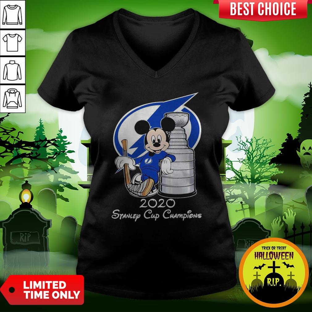 Mickey Mouse 2020 Stanley Cup Champions Shirt - Image 2