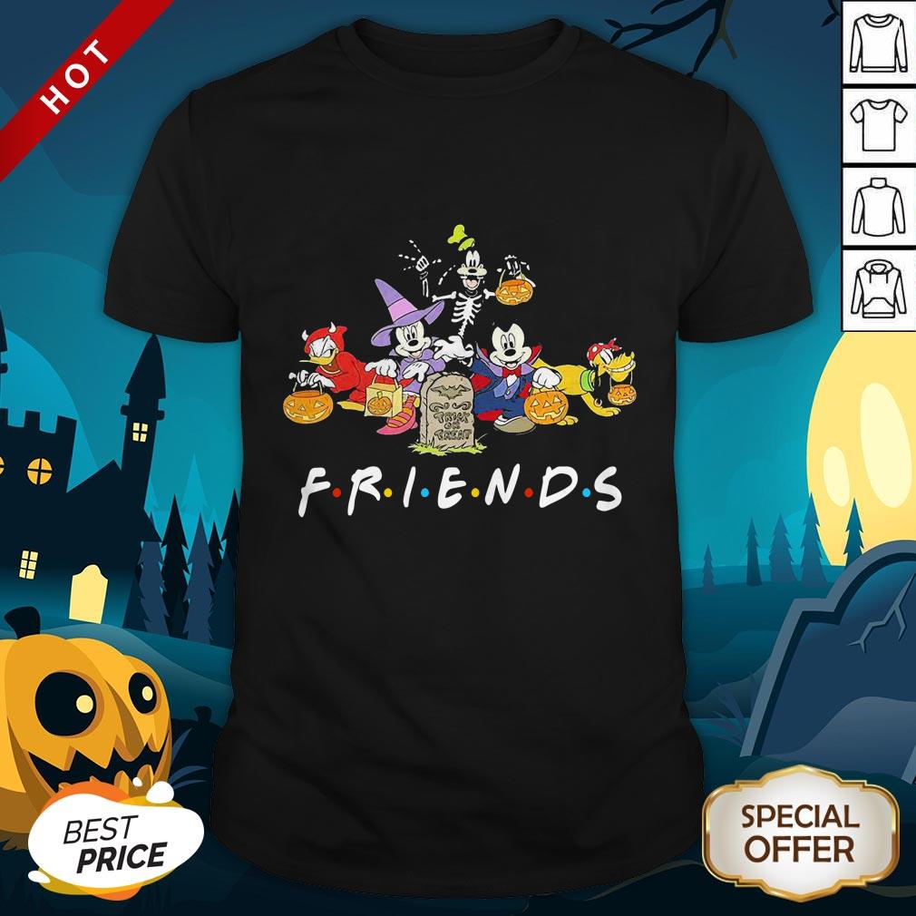 Mickey Mouse Friends Trick Or Treat Halloween Friends Shirt
