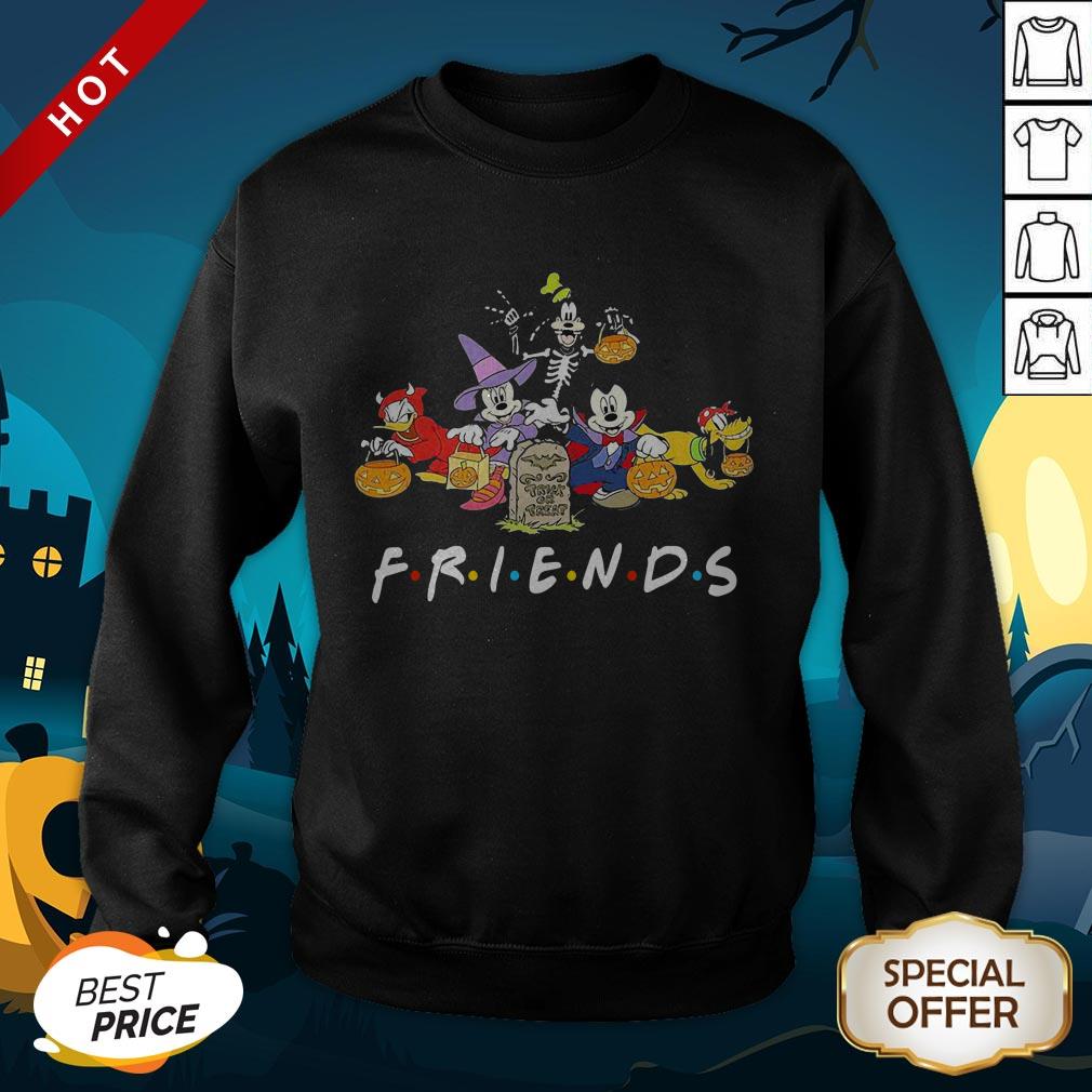 Mickey Mouse Friends Trick Or Treat Halloween Friends Shirt - Image 5