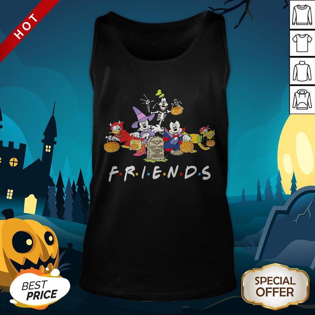 Mickey Mouse Friends Trick Or Treat Halloween Friends Shirt - Image 4