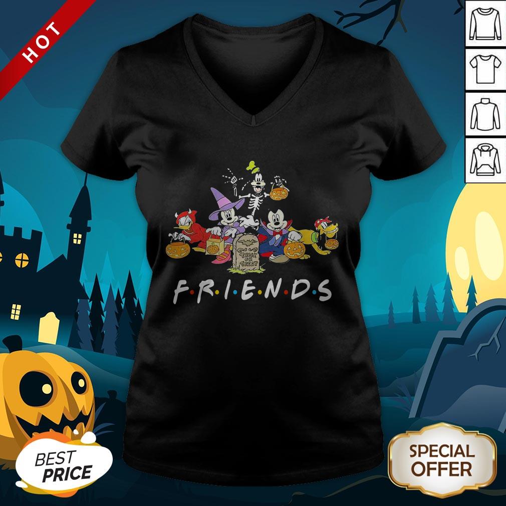 Mickey Mouse Friends Trick Or Treat Halloween Friends Shirt - Image 3