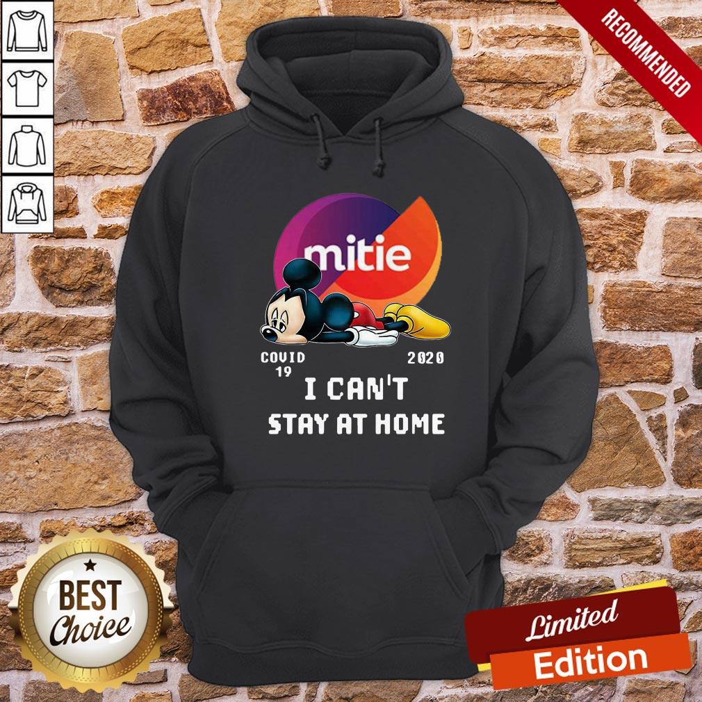 Mickey Mouse Mittie Covid 19 2020 I Can Stay At Home Shirt - Image 5